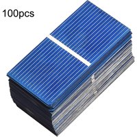 100pcs 0.5V Mini Solar Cell Solar Cells Panels Module 52x26mm Polycrystalline Silicon Solar Cell Charger For Outdoor Solar Toys