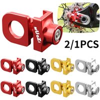 AliExpress Single Speed Bike Chain Tensioner Bolt Screw Aluminum Alloy Cycling Chain Adjuster Tensioners Fixed Fastener Bicycle Accessories