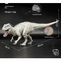 Indominus Rex Dinosaur Figure Solid Movable Jaw Movie Authentic Realistic Toy For Boys Small And Large Size Tyrannosaurus Model