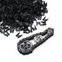 200pcs Technical Link Chain Building Blocks Truck Caterpillar Bracelet 3711 MOC Tank Parts Brick Construction Toys in Blocks
