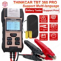THINKCAR TBT 360 Pro Battery Tester Battery Support Print TBT360 pro Charge and Condition Support Multi-language