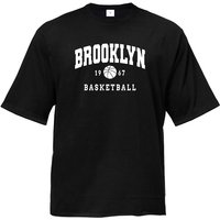 Brooklyn 1967 Basketball Printed Mens Running T-shirt Summer Loose Quick Dry Mesh Gym Fitness Clothing Sport Half Sleeve T Shirt