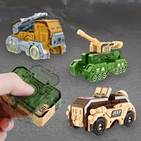 New Creative Deformed Fidget Spinner Military Tank Jeep Missile Car Plastic Hand Spinner Fidget Toy EDC Stress Relief Toys