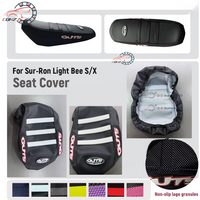 AliExpress NONE HZJ Motorcycle Pro Ribbed Rubber Gripper Soft Guts Seat Cover Anti-slip For Surron LightBee X S Off-Road Electric Vehicle E-Bike