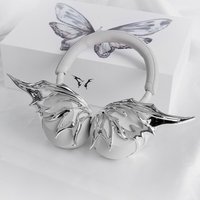 Eri Verse Fairy Wings Case for Sony Head Mounted Headphone Protective Case Resin Hard Shell Ergonomics Game Accessory Wireless