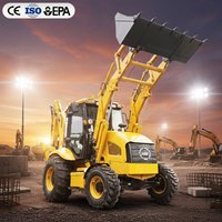 New 8.2 ton Excavator Loader 4x4 Backhoe Loader Multi-Purpose 4WD All-Terrain Diesel Agricultural Tractor Construction Machinery