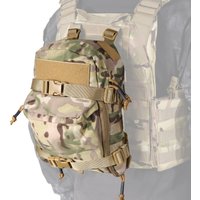 Tactical Hydration Pack Mini Back Panel Water Bag Nylon Molle Pouch Hunting Lightweight Vest Hose Accessories Zipper Backpack