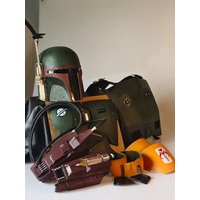Starwars The Mandalorian 1:1 Helmet Boba-Fett Human Wearable Real Person Cosplay Props Anime Festival Cool Children Collectible