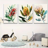 2D Flat Canvas, 3pcs, 2D flat, Abstract, People Will Never Understand you, Charming Illustrations, Wall Paintings Decorate Home