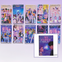 2026 Stationery Set, Suitable for Office, Student Classroom Supplies, Loose-leaf Notebook, Anime Party Supplies