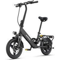 AliExpress NONE HillMiles Mile 1 Electric Bike 36V 10.4Ah Battery 60km Range 250W Powerful Motor 25km/h Max Speed 14X2.125 One-Piece Tires, Disc Brakes Front Fork Suspension Foldable Handlebar E-Bike