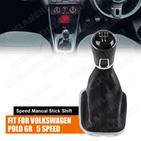 5/6 Speed For VW Polo 6R 6C 2009 2010 2011 2012 2013 2014 2015 2016 2017 2018 Car accessories Gear Stick Gear Shift Knob Boot