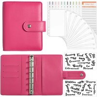 Budget Planner 2026 Cash Envelope Savings Money 6 Holes Binder for Financial Management A7 Loose-leaf Notebook Binder Housing