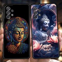 Shakyamuni Buddha Phone Case for Samsung Galaxy A15 A14 A25 A54 A34 A51 A71 A72 A73 A32 A52 A52S A11 A21S A31 A41 5G Soft Shell