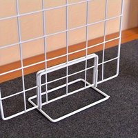 Modern Metal Display Stand for Grid Panel, Artwork and Photo Holder, Jewelry Exhibition Rack, No Electricity Needed