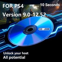 For PS4 Version 9.0-12.52 Supports The Latest Version 12.52 Accessories Ultimate for PS4 Jailbreak Disc