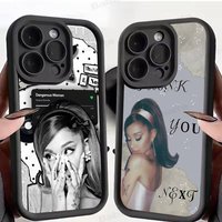 Singer Ariana Grande TPU Phone Cover For iphone 17 16 15 14 13 12 11 Pro Max Plus Case Cover