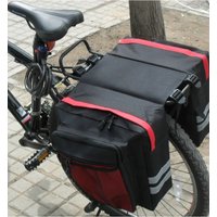 AliExpress High capacity double-sided bicycle rear rack bag counter circulation and waterproof bicycle rear bag are convenient to carry