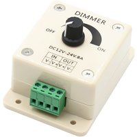 Voltage Regulator DC-DC Voltage Stabilizer 8A Power Supply Adjustable Speed Controller DC 12V LED Dimmer 12 V