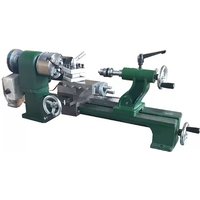 Gusseisen-Tischdrehmaschine, Hochpräzise Kompakte Kleine Bearbeitungsmaschine, Tragbares Metallbearbeitungsgerät
