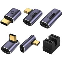 USB C Male To Type C Female Connector USB Type C OTG Adapter 40Gbps High Speed USB C Converter For Phone Laptop PC USB Adapter