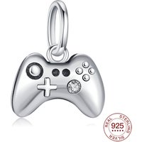 Holiday Charm Original Game Controller Pendant S925 Sterling Silver Bead Fit Bracelets Diy For Woman Holiday Jewelry Love Gift