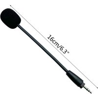 Detachable Microphone Mic for Corsair HS35 HS45 Wireless Gaming Headsets Noise Cancelling Mic 3.5mm Jack 55KC