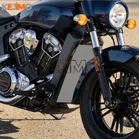 Motorcycle Radiator Guard Grille Cover Protector FOR Indian INDIAN Scout / Scout Sixty/Bobber 2017-2025 2024 2023 2022 2021 2020
