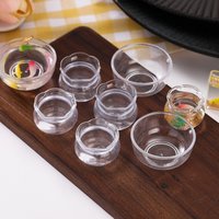 Mini Glass Fishbowl Fish Jar Aromatherapy Equipment DIY Accessories Craft Decoration Miniature Fairy Garden Ornament 10pc/lot