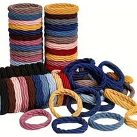 20PCS Women Girls Simple Basic Elastic Hair Bands Ties Scrunchie Holder Rubber Bands Fashion Headband Hair Accessories