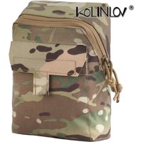Tactical Vest Waist Plate Carrier Pouch Multi-functional Molle Storage Bag Hunting Map Navigation Pouches Airsoft Ammunition Fir