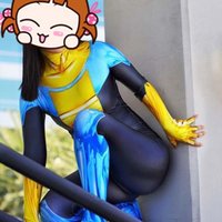Halloween Invincible Cosplay Costume Zentai Bodysuit Suit Mark Grayson Jumpsuits Adults Party Jumpsuit