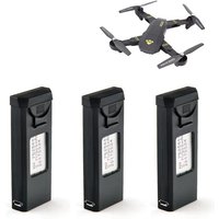 For VISUO XS809 XS809S XS809HW XS809W RC Quadcopter Spare Parts Accessories 3.7V 900mAh Lipo Battery and Charger for RC Drones
