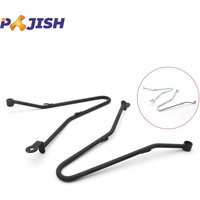 Fit for Bonneville T100 Triumph Retro Motorbike Accessories Metal Rack Motorcycle Pannier Rail Saddlebag Support Bracket