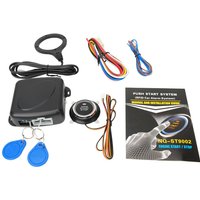 Car Ignition Switch 12V RFID Engine Start Push Button Keyless Smart Entry Kit Intelligent One-key Starter System Accessories