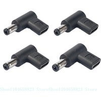 USB C to DC5525/5521 Converter Type C to 5.5x2.1mm/5.5x2.5mm Charging Adapter Connector for Outdoor Testing and Travel
