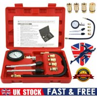 Petrol Engine Cylinder Pressure Tester for Car Compression Test Gauge Kit Set UK