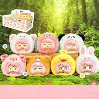Eaki Spy X Family Anya Forger Plush Blind Box Official Anime Peripheral Animal Costume Stuffed Collectible Doll For Anime Fans