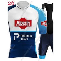 AliExpress NONE Alpecin Premier-Tech Team 2026 Cycling Jersey Set Bicycle Clothing Road Bike Shirts Suit Bicycle Bib Shorts MTB Ropa Maillot