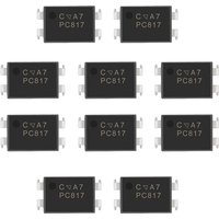 PC817 OPTOCOUPLER DIP Installation PC817C 2.54 mm Pitch 4-pin DIP-4 (Pack of 10 pcs)