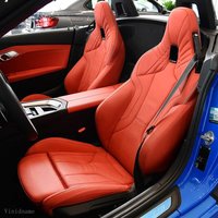 For BMW Z4 G29 Roadster 2018 2019 2020 2021 2022 2023 2024 2025 2026 Vegan Nappa Leather Custom Car Seat Covers Set Accessories