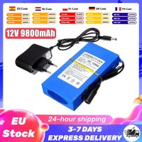 Original 12V 9800mAh Wiederaufladbarer Tragbarer Lithium-Polymer-Akku für CCTV-Kamera Drahtlos-Sender DC1298A 12V Akku