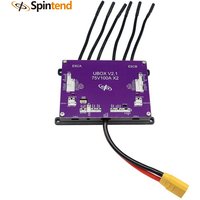 Spintend75V200A Dual Motor Controller Ubox V2.1 without Receiver E-wheel ADC Adapter Base on VESC in Scooter Electric Skateboard