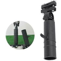 Durable Adjustable 180 Degrees Umbrella Holder Strong Trolley Cart Golf Cart Stand Movable Golf Club Golf Supplies