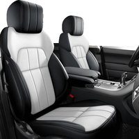 Custom Fit Car Accessories Seat Covers Full Set Specific Customize for Land Rover Discovery 4/5 Range Rover Sport and Evoque