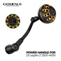 Gomexus Reel Handle for Daiwa 23 Legalis 2500–5000 Spinning Reel with Reel Stand & Line Roller Custom Upgrade