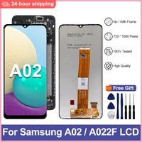 6.5 "für Samsung Galaxy A02 Display SM-A022F/DS SM-A022M SM-A022M/DS LCD-Touchscreen-Digitalis ierer für SM-A022F LCD-Teile