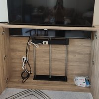 26-84 inch TV lift rack electric automatic hidden cabinet partition