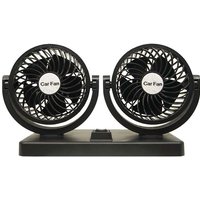Summer Car Fan Car Powerful Large Truck Van Universal Double Head Car Fan