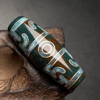 Agate cinnabar elephant male filigree three-eyed lotus master magic tool dzi bead necklace pendant Duobao bracelet partition acc